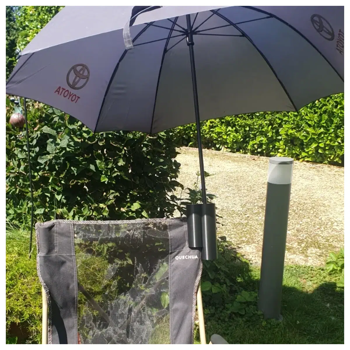 Camping Chair Sun Shade Umbrella Support Outdoor Folding Stand Tent Accessories Easy Support Frame Outdoor Activity Support