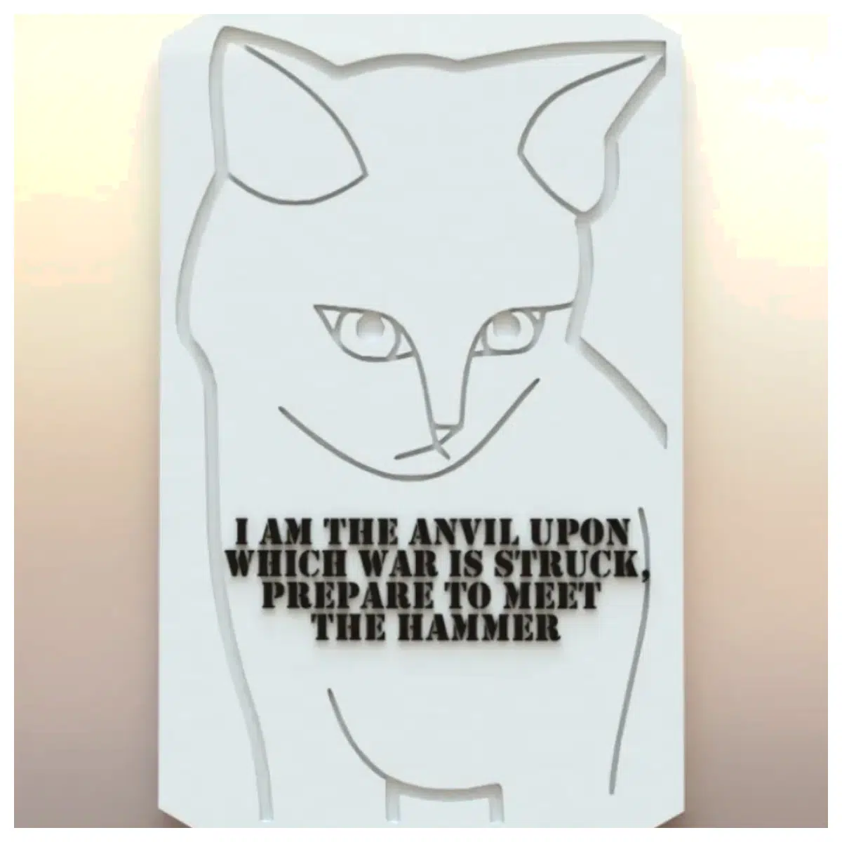 Cat God Fridge Magnet Magnet Decoration Fridge Magnet Anime Collectible