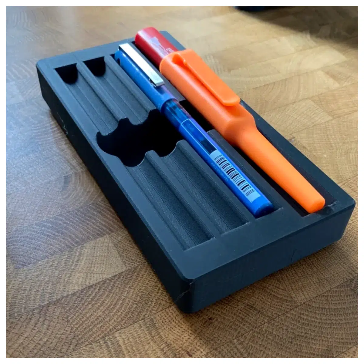 Gridfinity Pen Holder Desktop Organizer Desk Storage Box Stationery Accessory Holder Small Parts Organizer