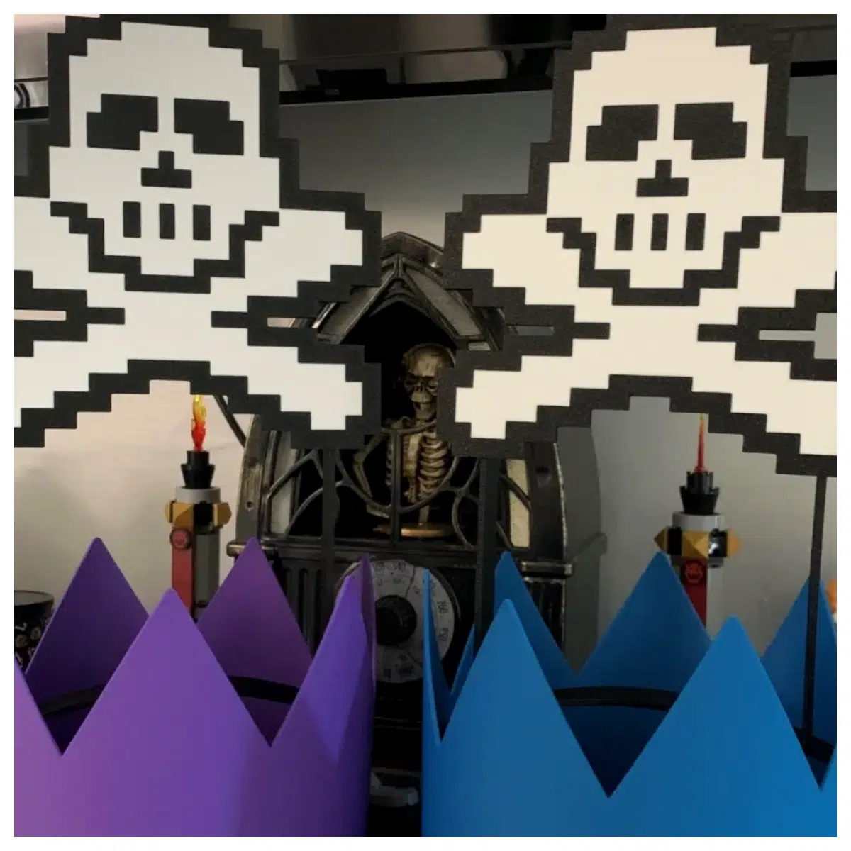 OSRS Party Hat Roleplay Skull PK Gear Decoration Game Accessory Boost Character Appeal