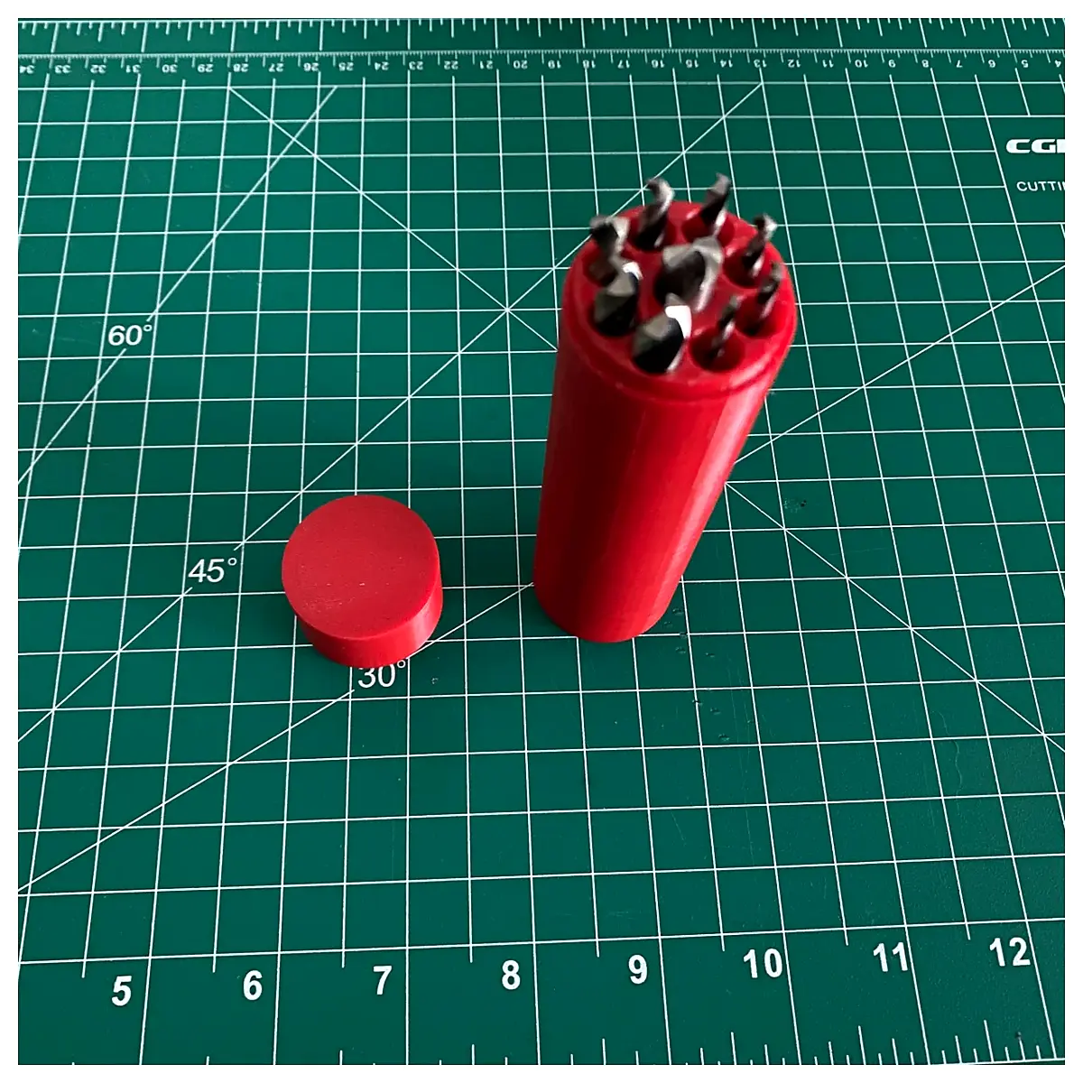Drill Bit Organizer 2 8mm Multi Tool Bit Sorter Drill Bit Accessories Drill Bit Classification Fast Installation
