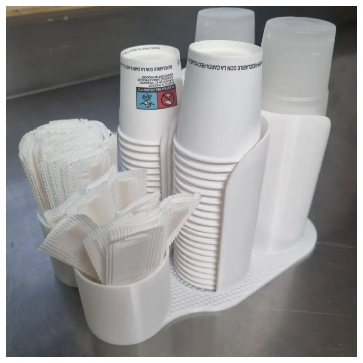 Cup Organizer Holder Display Stand Storage Rack Container Shelf Accessory Organizer
