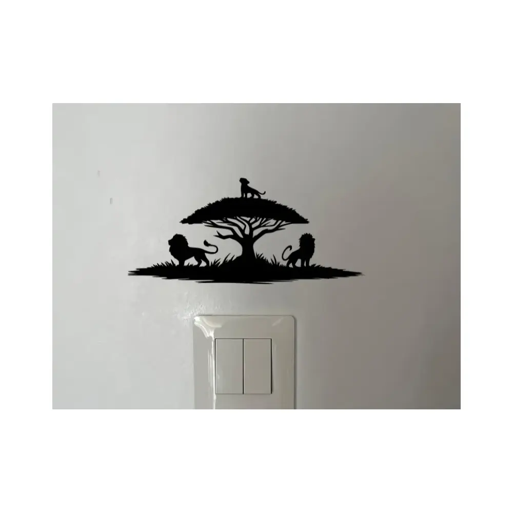 Lion Wall Decor King Wall Art Wall Coverings Wall Stickers Decorative Painting Interior Design