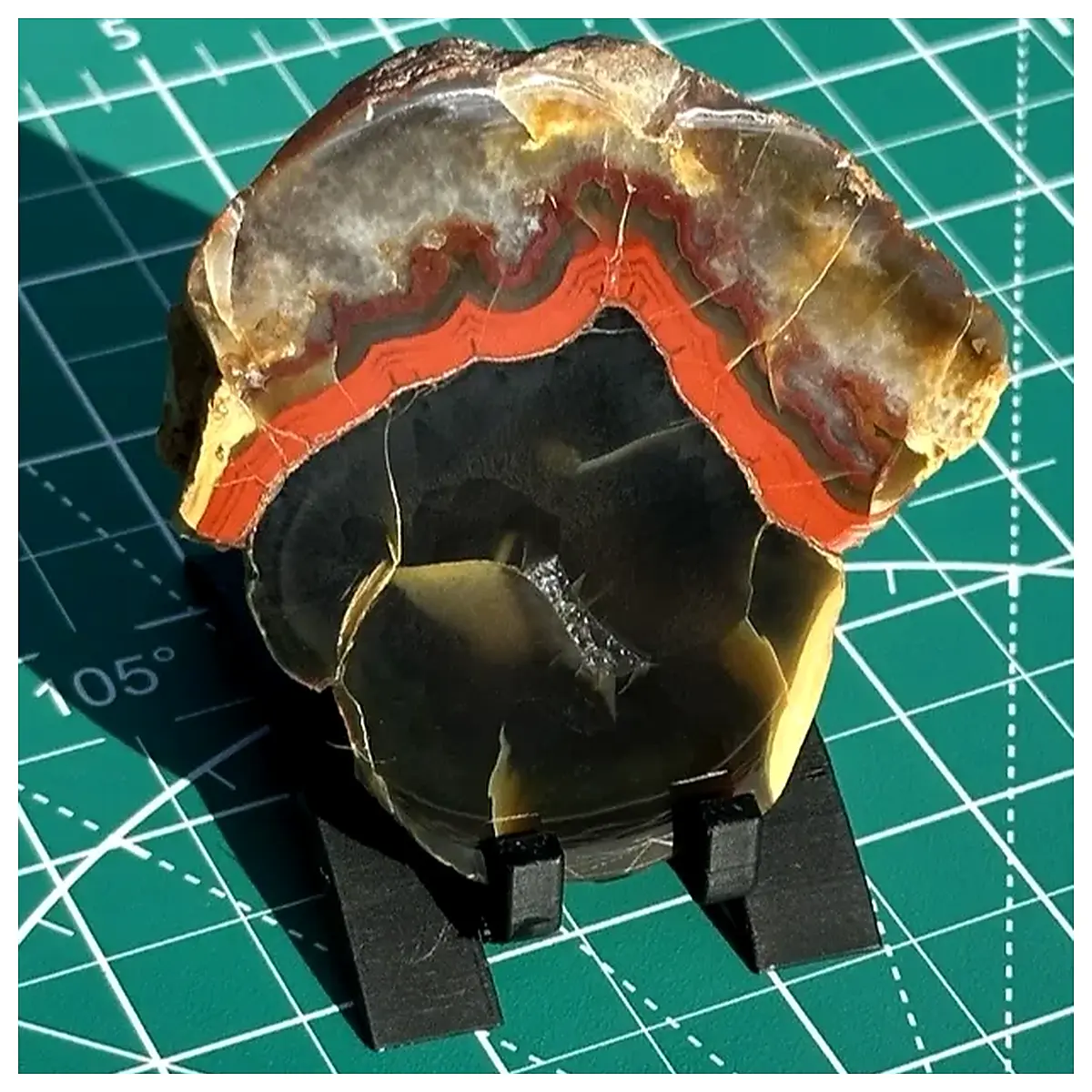Rock Mineral Display Stand Sample Display Mineral Specimen Stand Collection Display Exhibition Stand