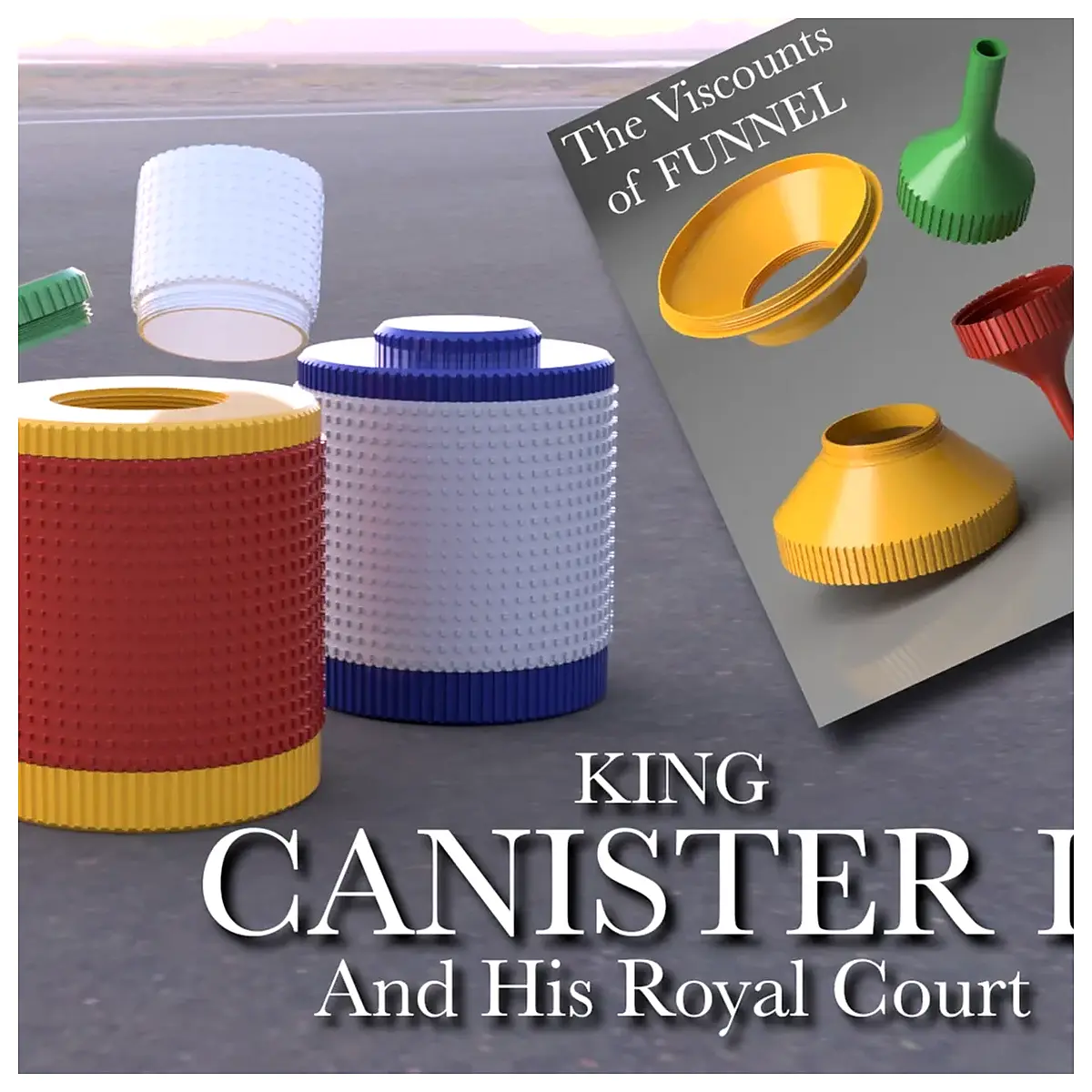 King Canister II Court of Nobility Parts Repair Replacement Container Accessories Repair Service