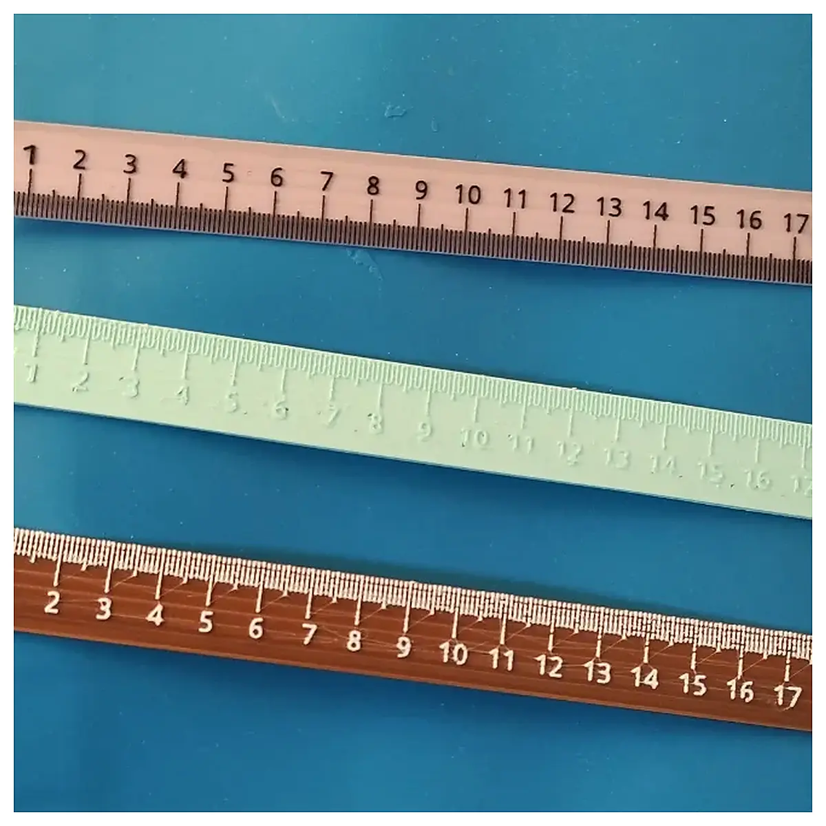18cm Ruler Measuring Tool Measurement Guide Ruler Inches Centimeters Measuring Length Dimensions Specifications