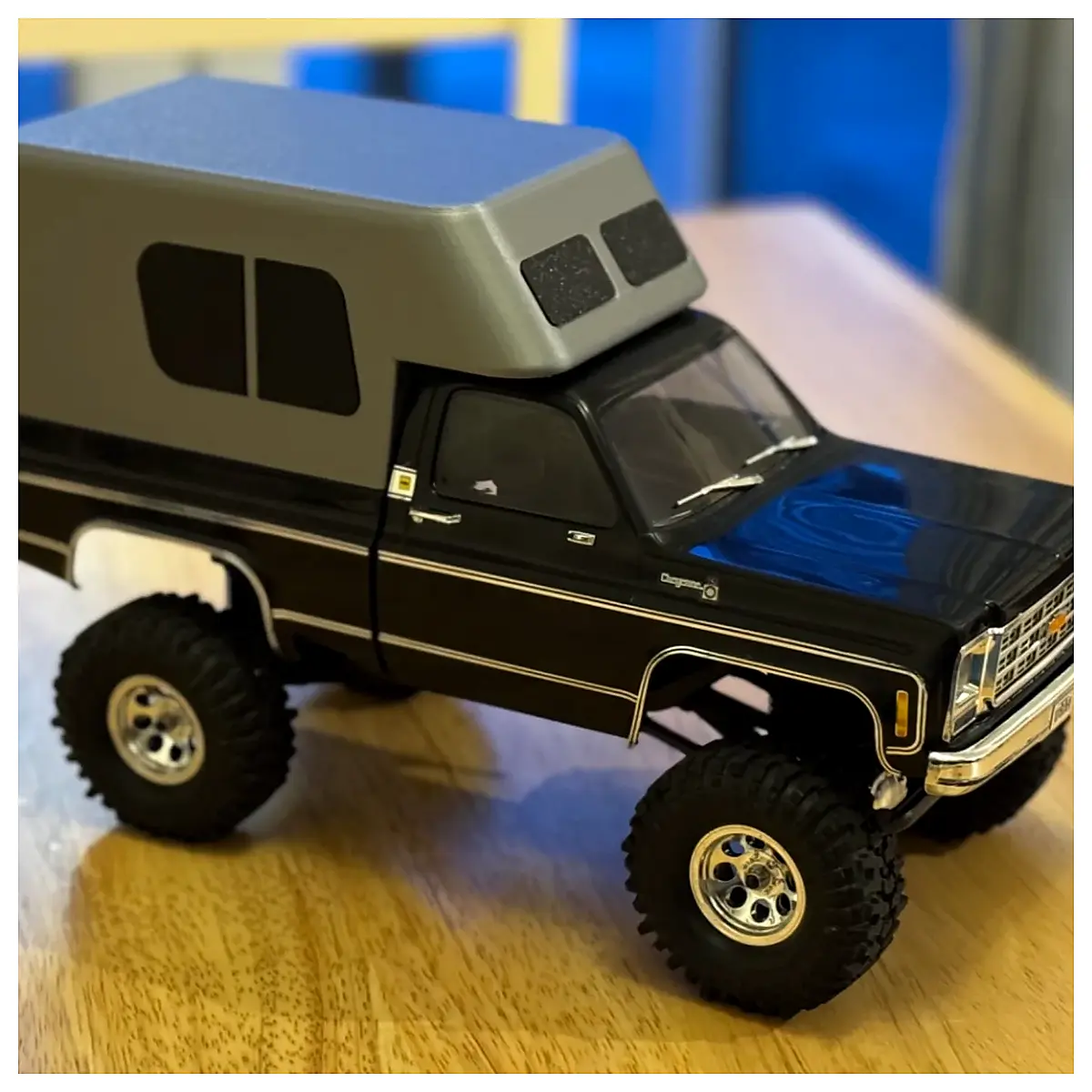 TRX4M High Diameter Log Camper Trailer Mobile Camper Outdoor Camper Camping Trailer Parts Repair