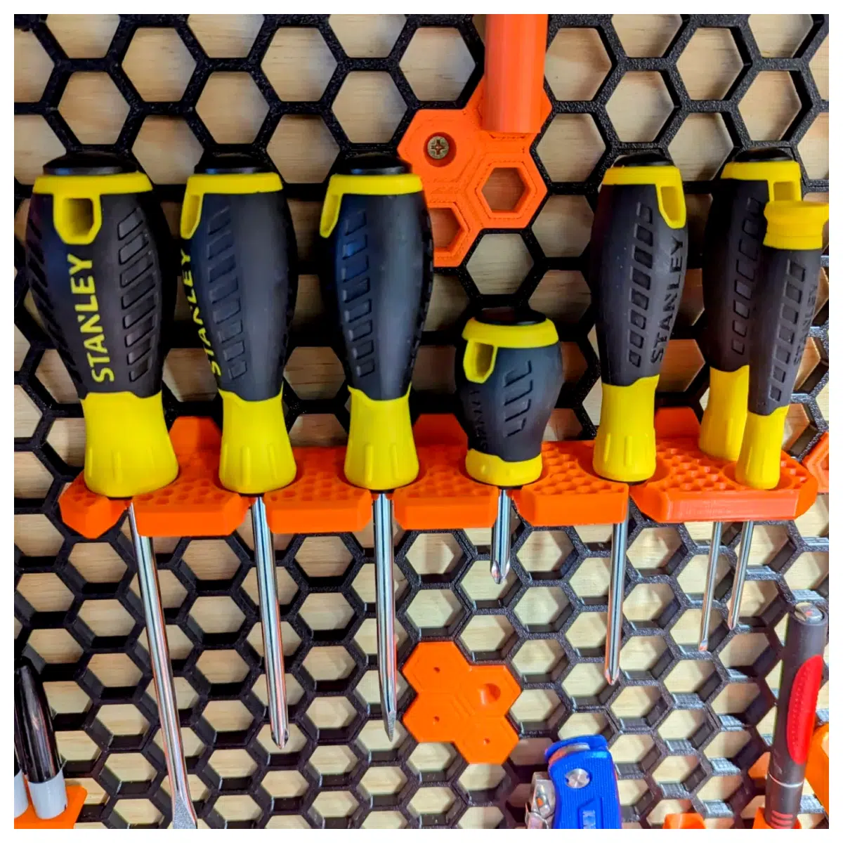 Screw Driver Organizer Stand Tool Storage Rack Repair Accessories Electronics Parts Driver Holder DIY Fix