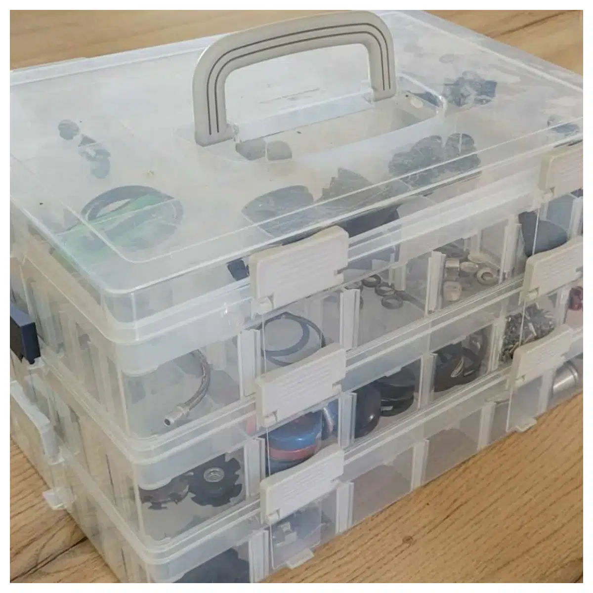 Sanyou Mixed Box Pumie Storage Box Hard Drive Case Storage Container Data Protection Home Theater Audio Accessory Parts