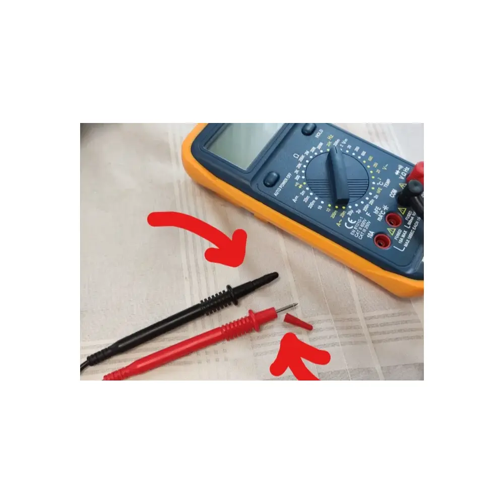 Multimeter Probe Cover Replacement Repair Protective Accessories Multimeter Case Repair Probe Cover Universal