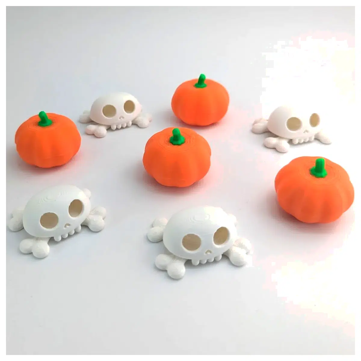 Mini Skull Decoration Halloween Gift Small Ornament Undead Skull Candy Box Festive Decor