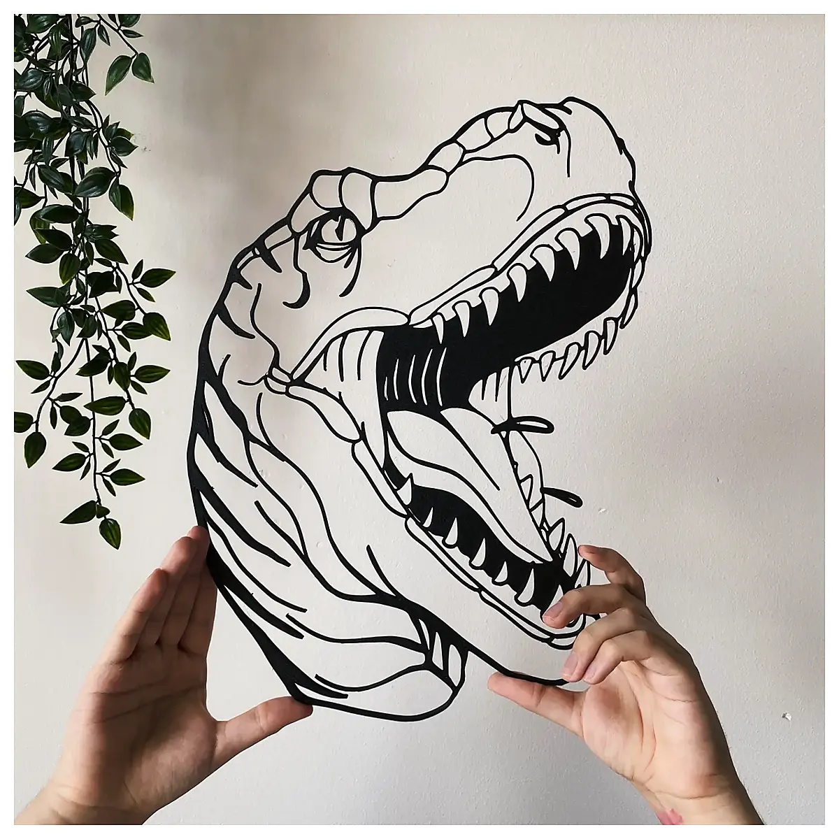 T Rex Dinosaur Wall Art Large Dinosaur Poster Wall Decor Dinosaur Theme Decorations