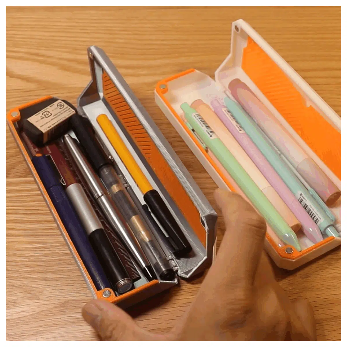 Space Capsule Pencil Case Student Supplies Drawing Box Art Supplies Creative Writing Accessories Ideal for School Art Projects
