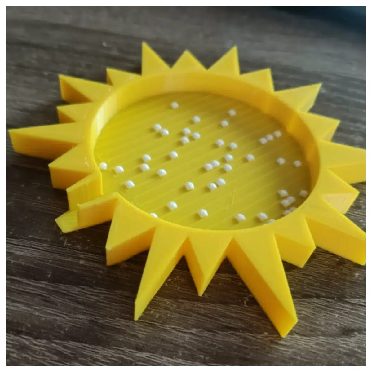 String Tray Sun Decoration Accessories Jewelry Display Stand Placement Support Creative Home Decor