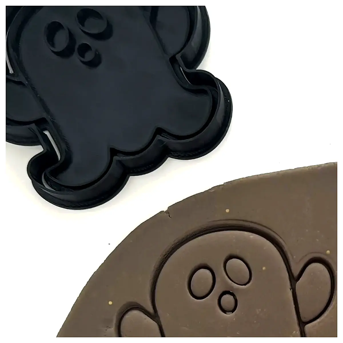 Halloween Cookie Molds Ghost Shape DIY Baking Cookie Cutter Decor Candy Making