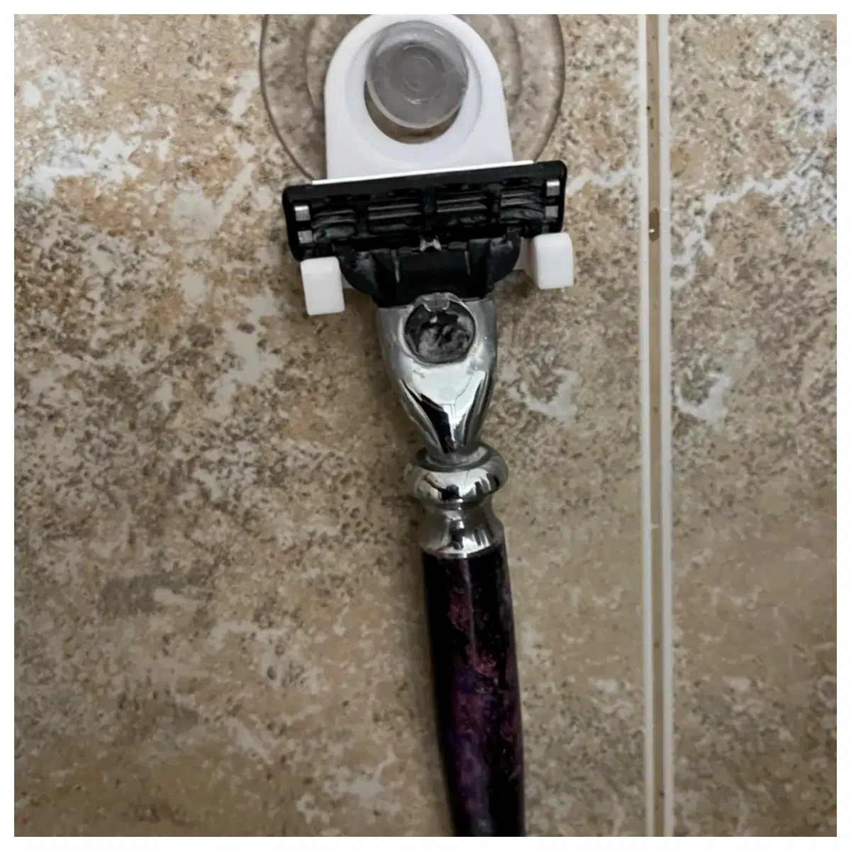 Shower Holder Bathroom Organizer Stand Accessories Storage Anti Slip Design Space Saving