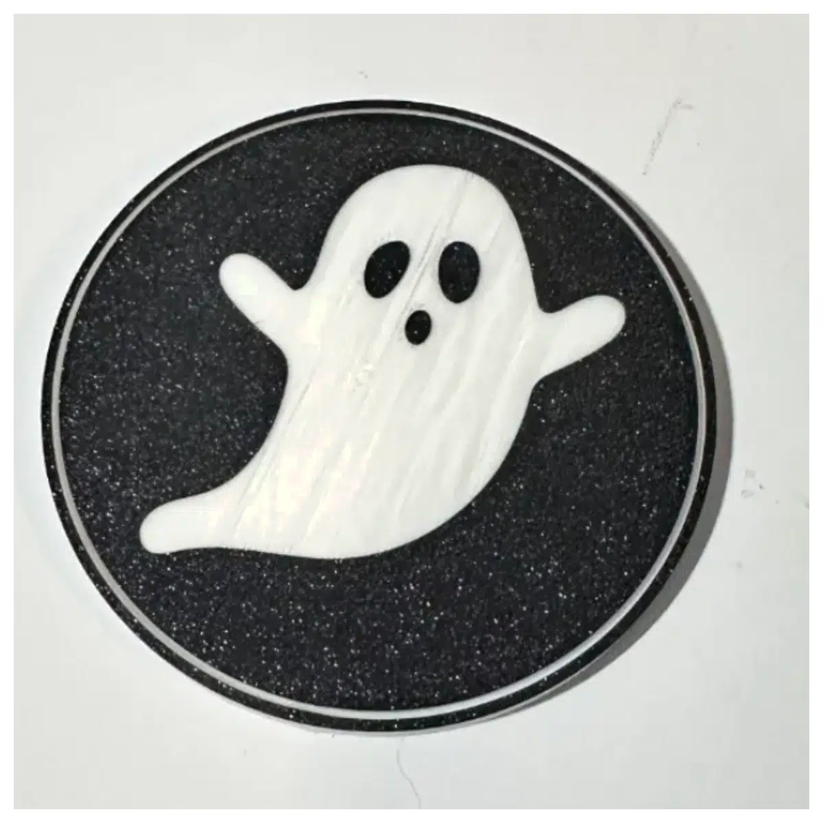 Ghost Coasters Ghost Style Drink Racks Display Decoration Creative Spirits Horror Party Festival
