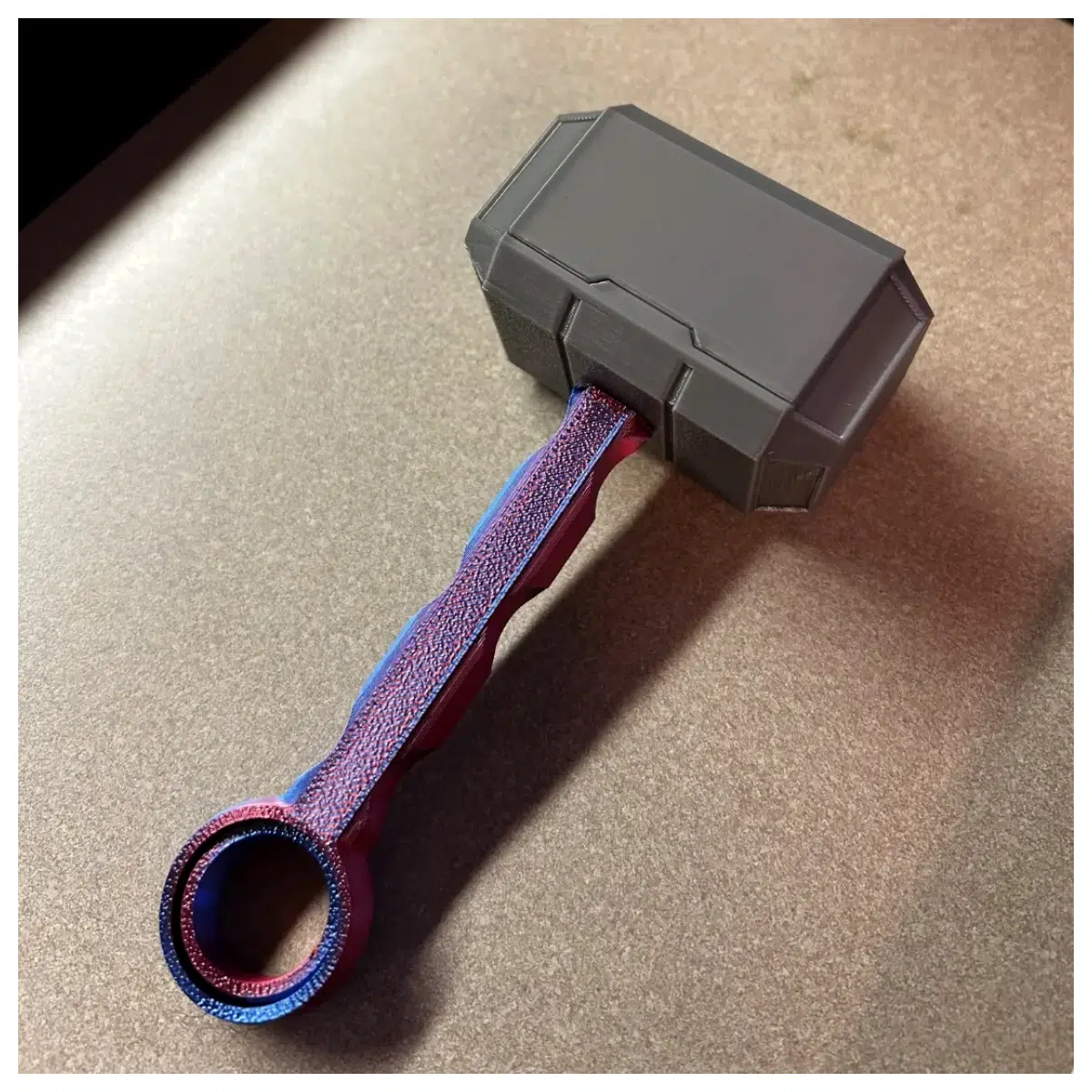 Thor Hammer Stress Relief Toy Anxiety Relief Sensory Toy Hand Grip Fun Puzzle Relaxing Adult Child Play