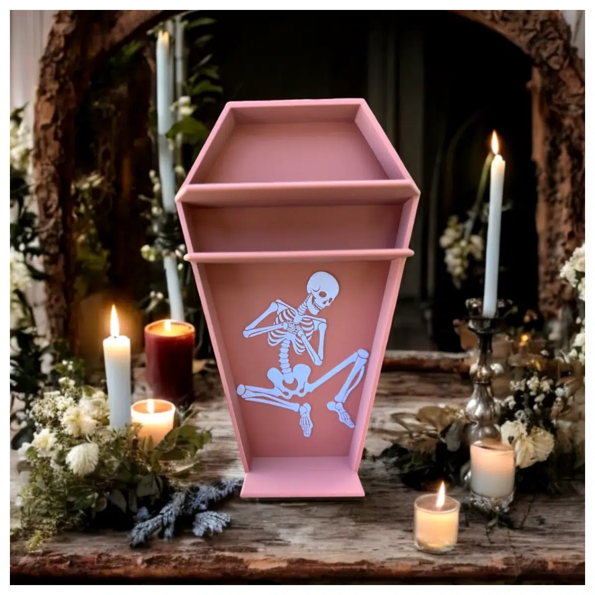 Rest Casket Display Stand Casket Placement Stand Funeral Supplies Display Unit Urn Holder Funeral Accessories