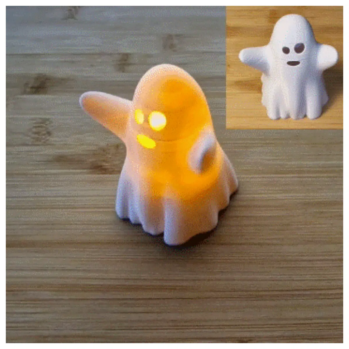 Halloween Ghost Stand Horror Decoration Ghost Holder Festive Lighting Halloween Decor