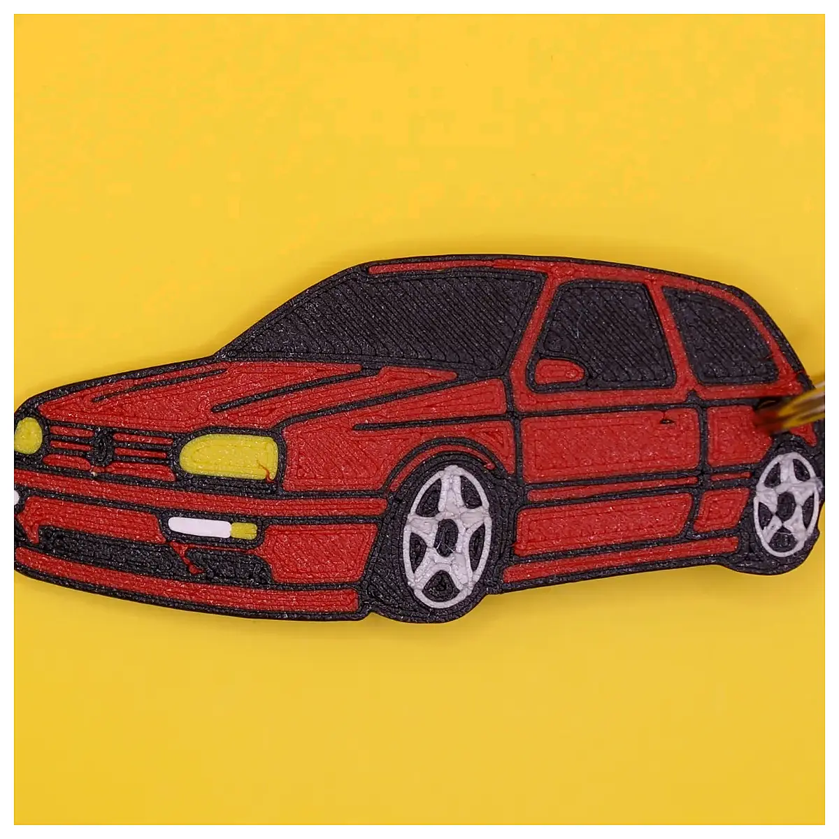 Car Key Fob Key Chain Car Accessories 3 Keyring Auto Decoration Key Fob Parts