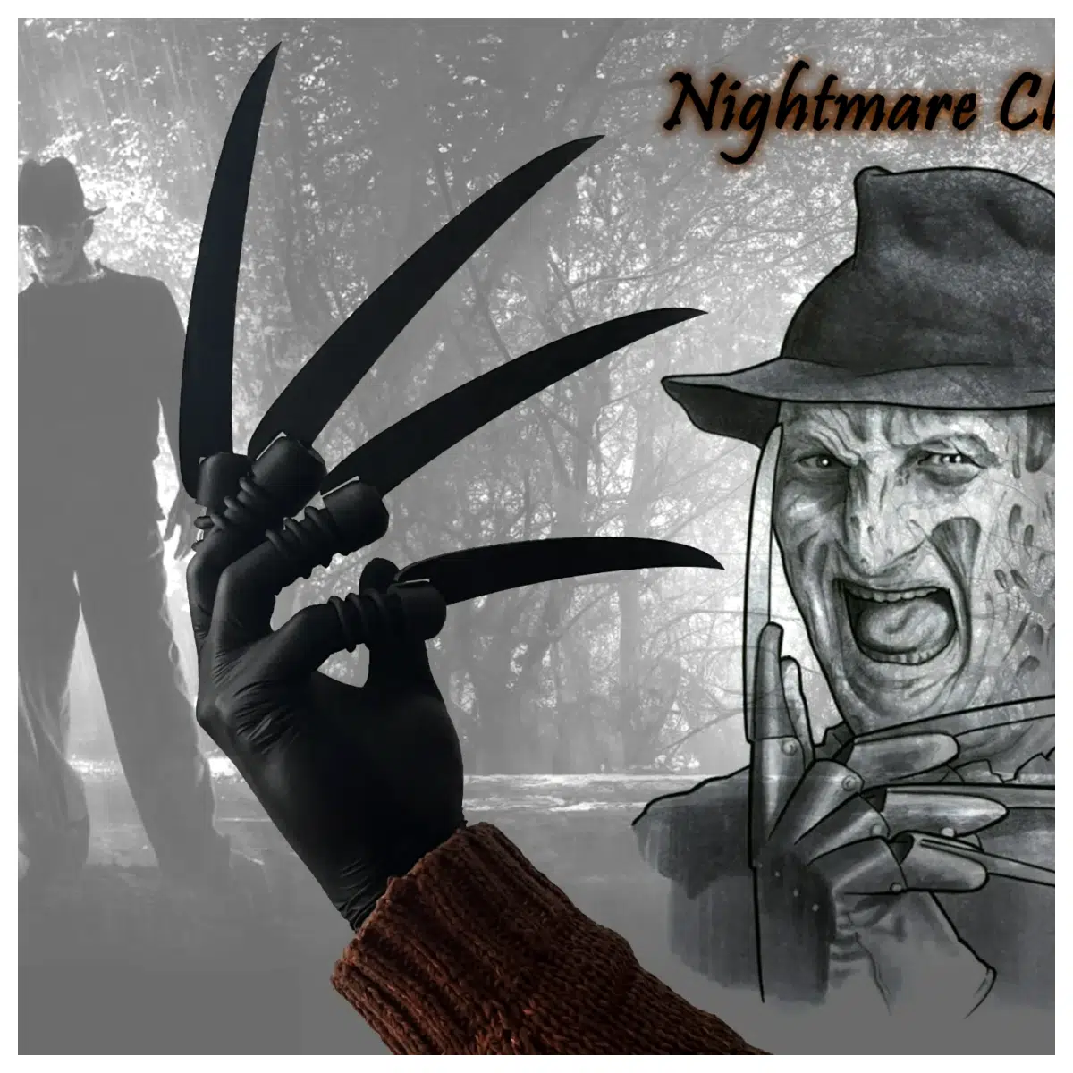 Nightmare Claw Game Accessories Roleplay Props Models Tactical Toys Roleplaying Gear Enhance Gaming Experience