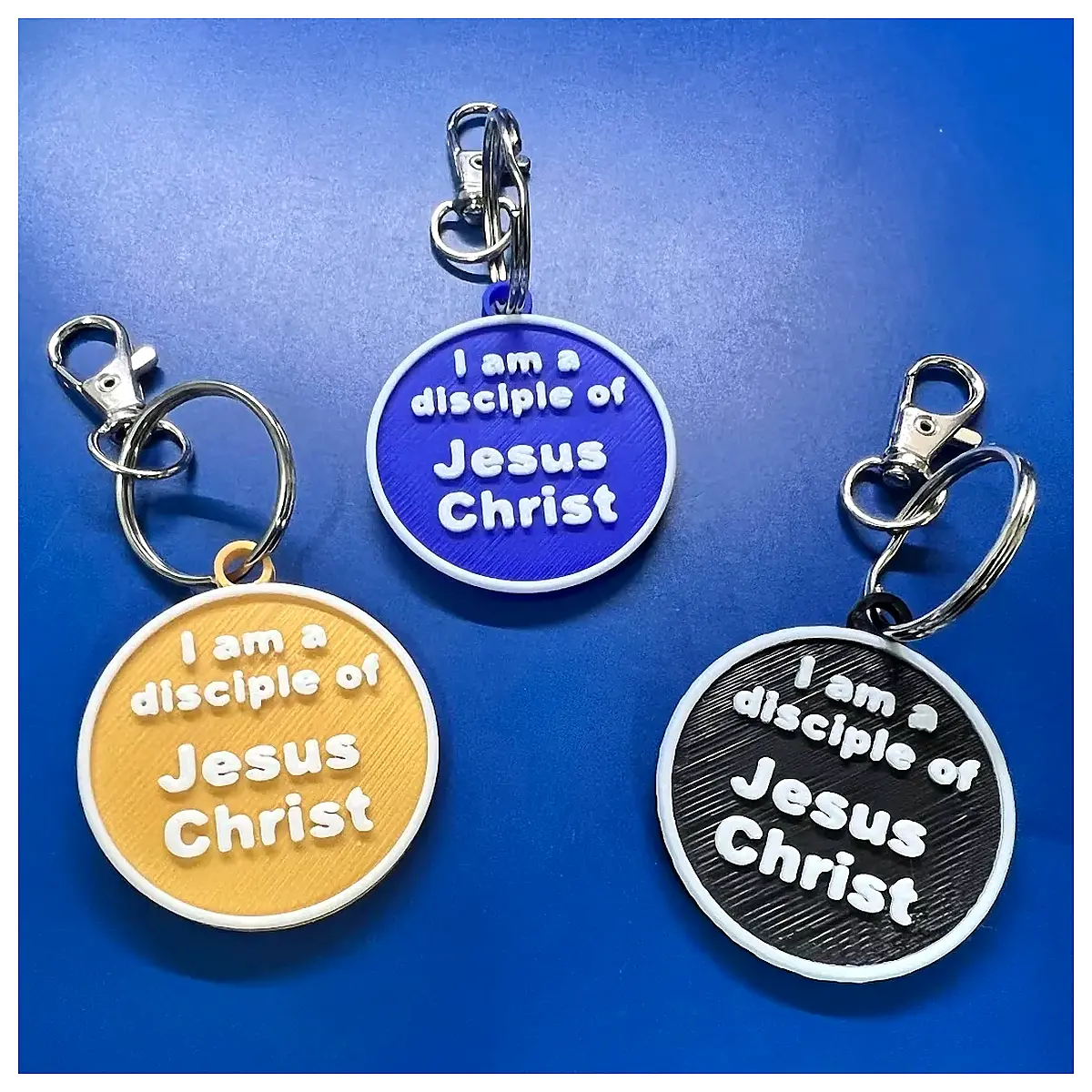 Youth Theme Keychains Jesus Christ Latter Day Saints Religious Gifts Memorial Religious Items Faith Remembrance