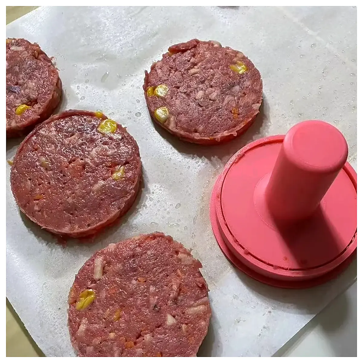 Meatball Molds Hamburger Patty Molds Meat Disc Molds Round Baking Molds Cookie Molds Baking Accessories