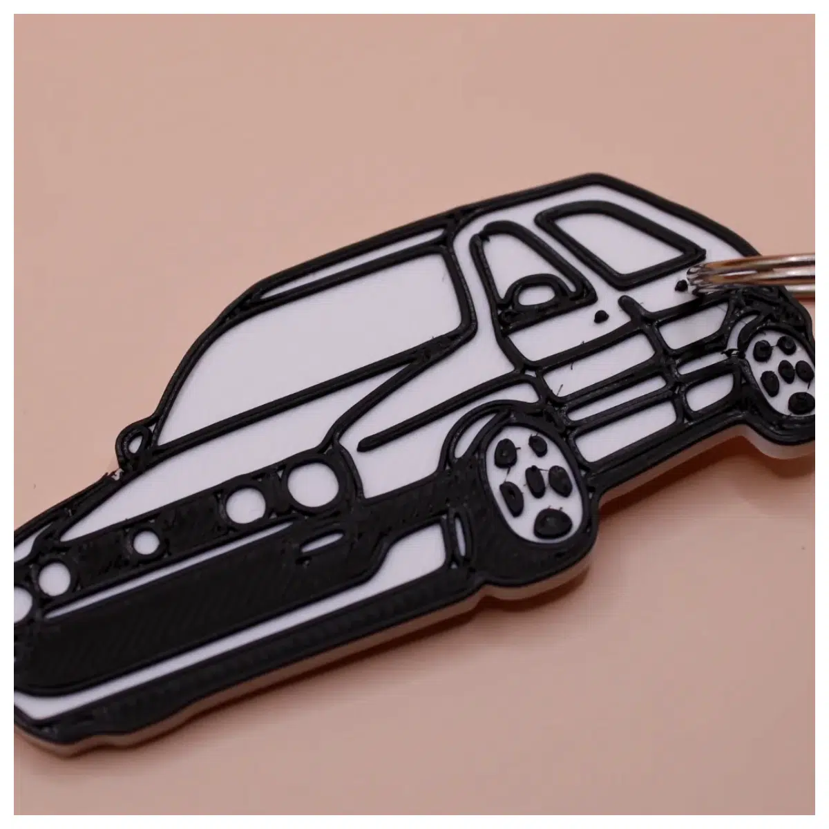 2 Key Chain Car Accessories Keyring Vehicle Decoration Car Modification Parts Key Chain Accessories