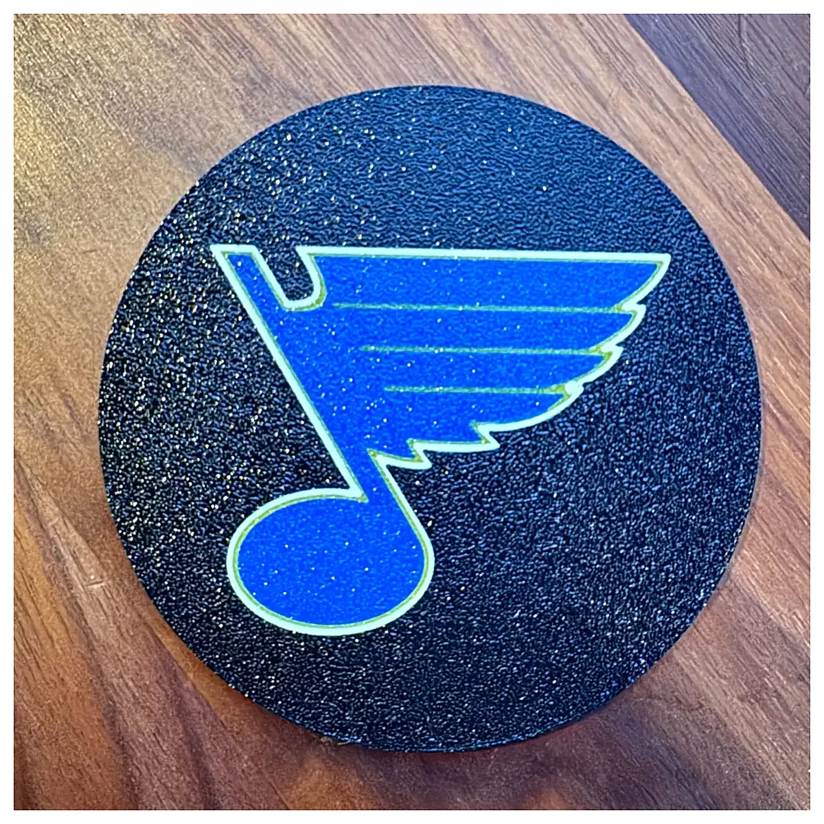 St Blues Ice Hockey Coasters Ice Rink Mats Sports Memorabilia Team Gifts Ice Hockey Collectibles