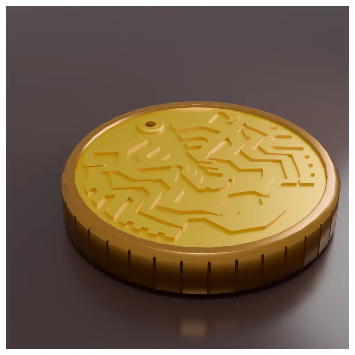 Masked Rider OOO Tiger Core Coin Model Toy Collectible Figure Anime Accessory
