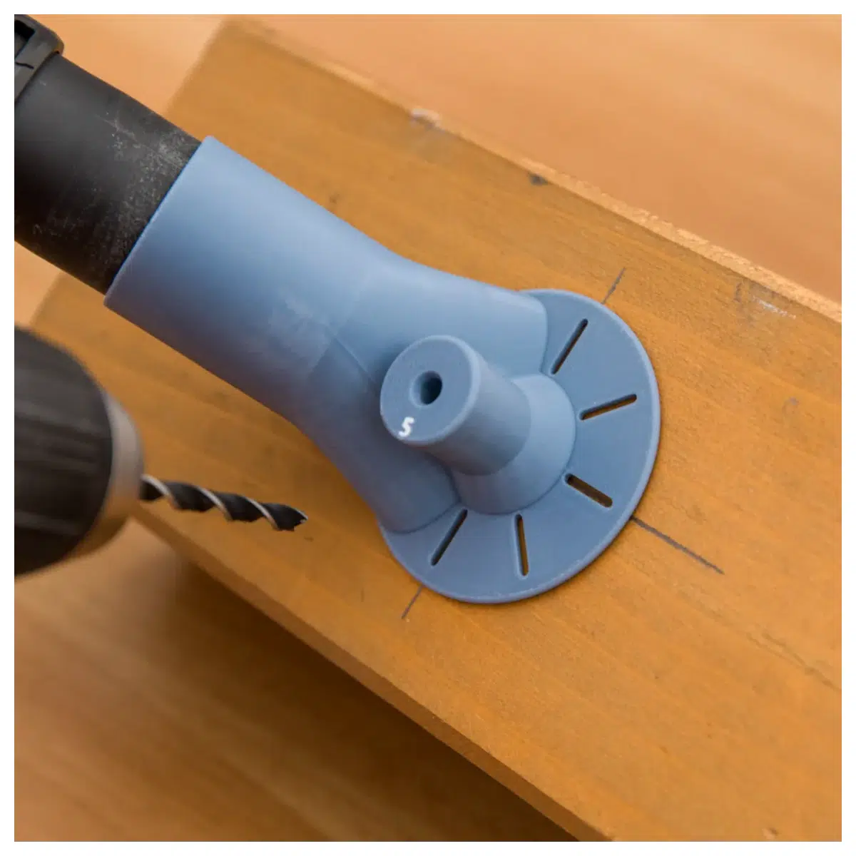 Vacuum Attachment Drill Bit 34mm Dusting Tool Accessories Hole Cleaning Quick Removal