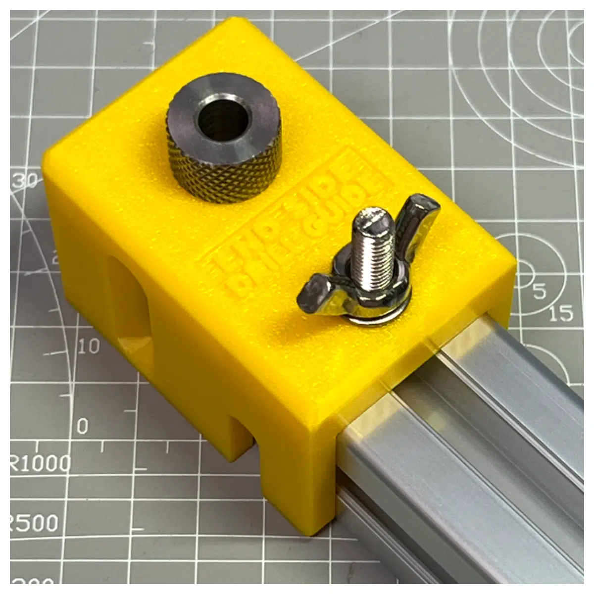 3030 End Face Side Hole Jig M14 Spiral Drill Set Punching Die Making CNC Machine Precision Hole Drilling