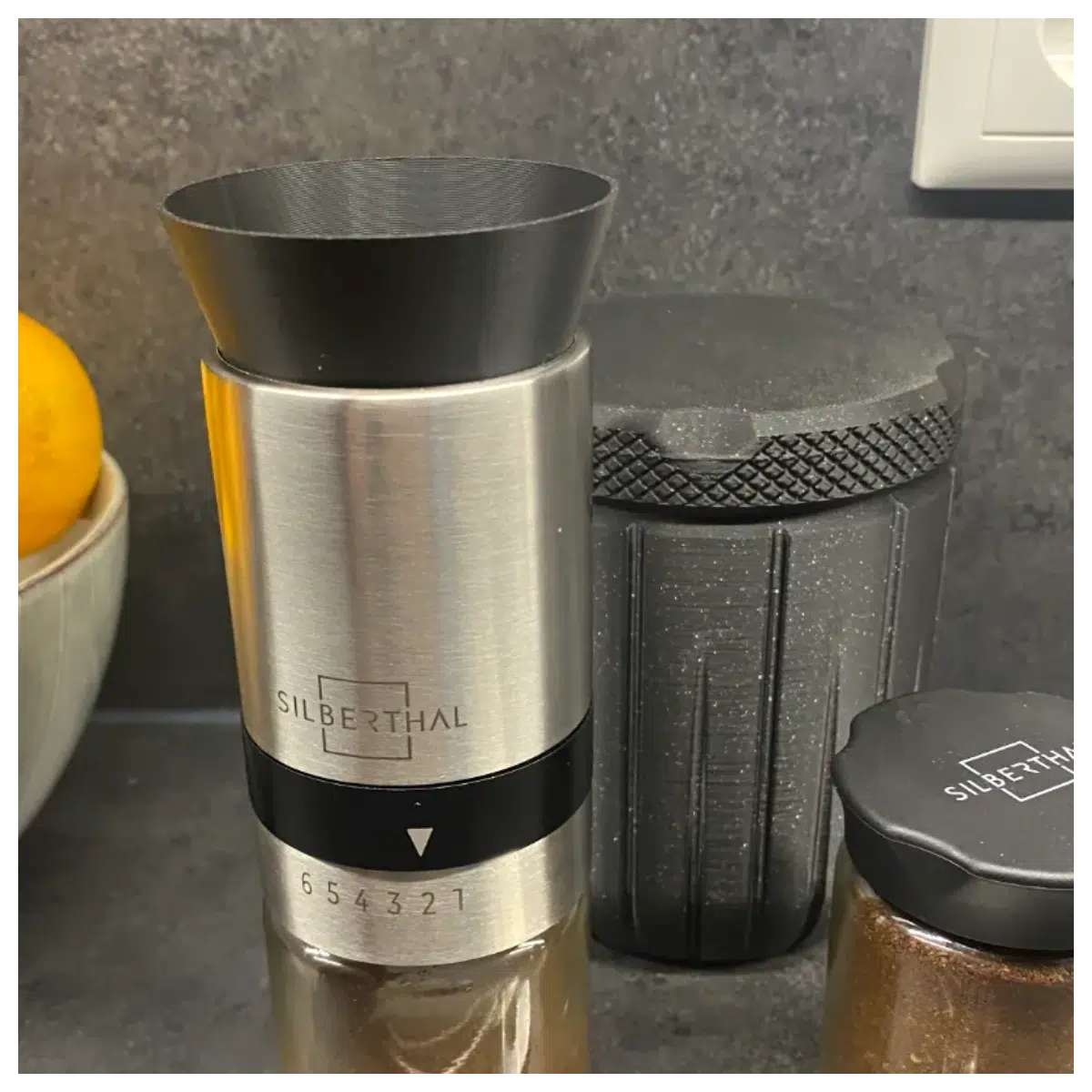 Silberthal Coffee Grinder Funnel Coffee Powder Collector Grinder Accessory Coffee Lover Essential Bean Grinder Funnel