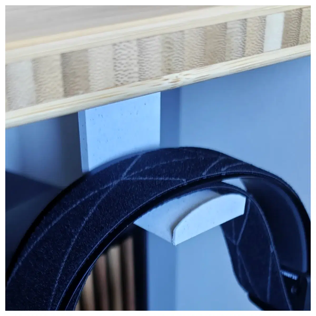 Wireless Headphone Holder Desk Cable Organizer Stand No Screws Installation Computer Accessories Earphone Cable Protection