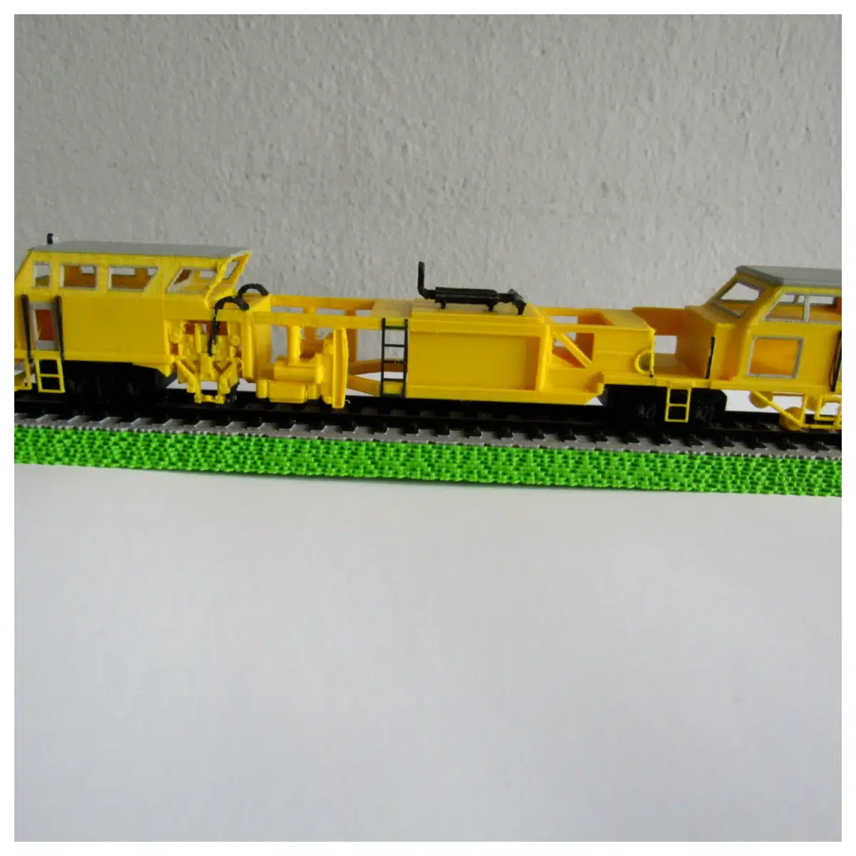 Plasser Wollmer ASP 064 Track Bucket Machine H0 Model Train Track Accessories Railway Model Toy