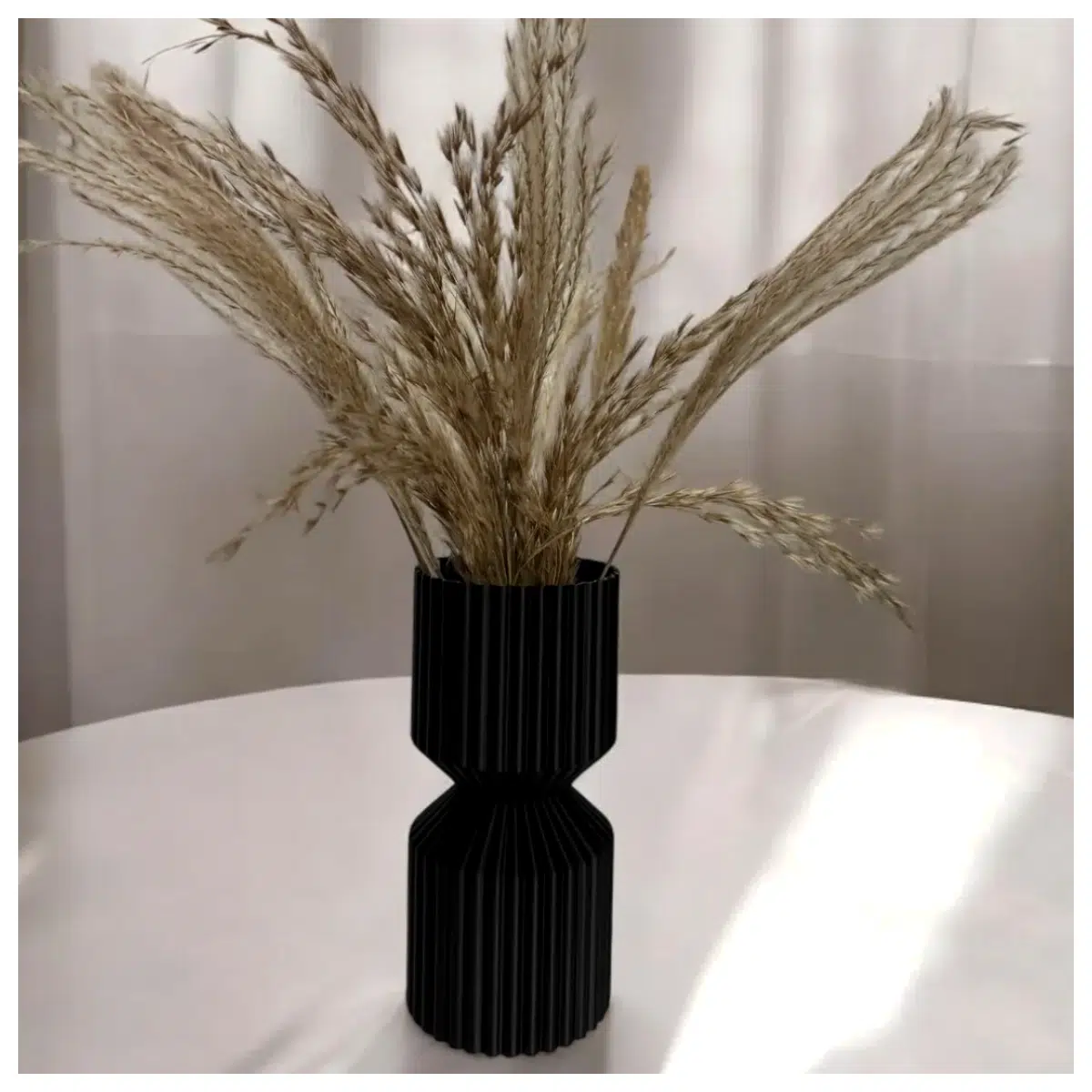 Modern Recessed Slot Vase No Support Needed Contemporary Home Decor Creative Floral Arrangement Vase Minimalist Flower Vase