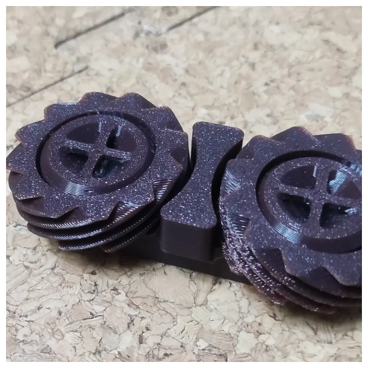 Cyber Walnut Puzzle Toy Printing Unboxing Stress Relief Smart Puzzle Creative Desktop Decoration