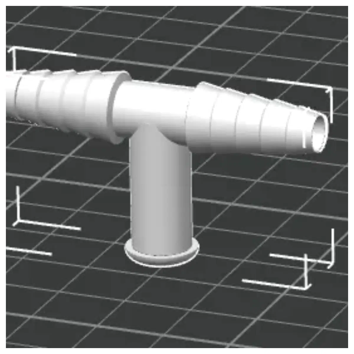 Medical Inhalation Tubing Connector Respiratory Connector Respiratory Therapy Accessory Inhalation Tube Adapter Respiratory Device Parts