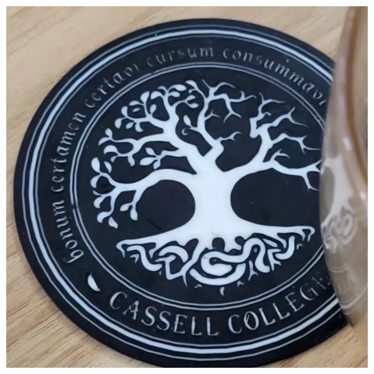 Dragon Cavalry Carlsberg Badge World Tree Coaster Decorative Mat Anime Collectible Gift
