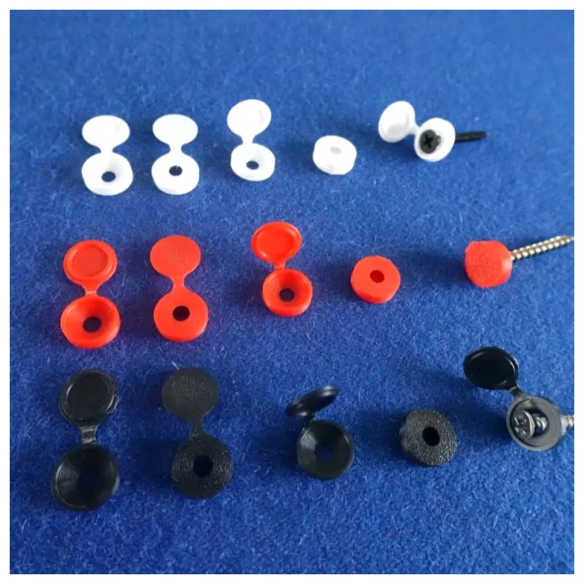 Screw Decorative Cover Car Interior Trim Panel Screw Cap Auto Accessories Car Decoration Screw Cover Replacement