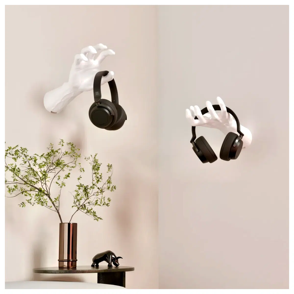Hand Shape Hooks Decorations Hanging Display Wall Decor Creative Home Accent Gift Packaging Art Ornament