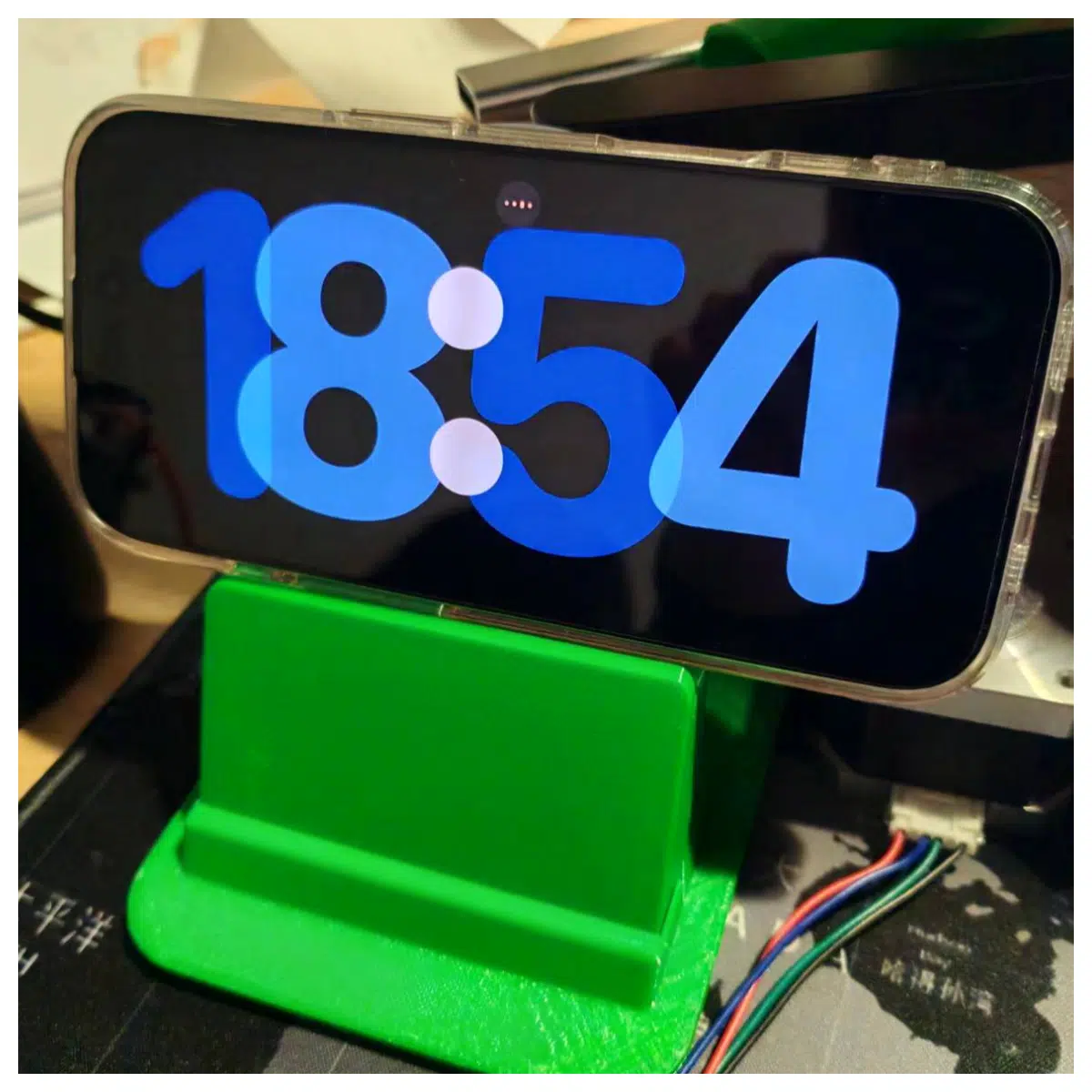 Wireless Charger Phone Stand Fast Wireless Charging Stand for Phones Mobile Phone Holder