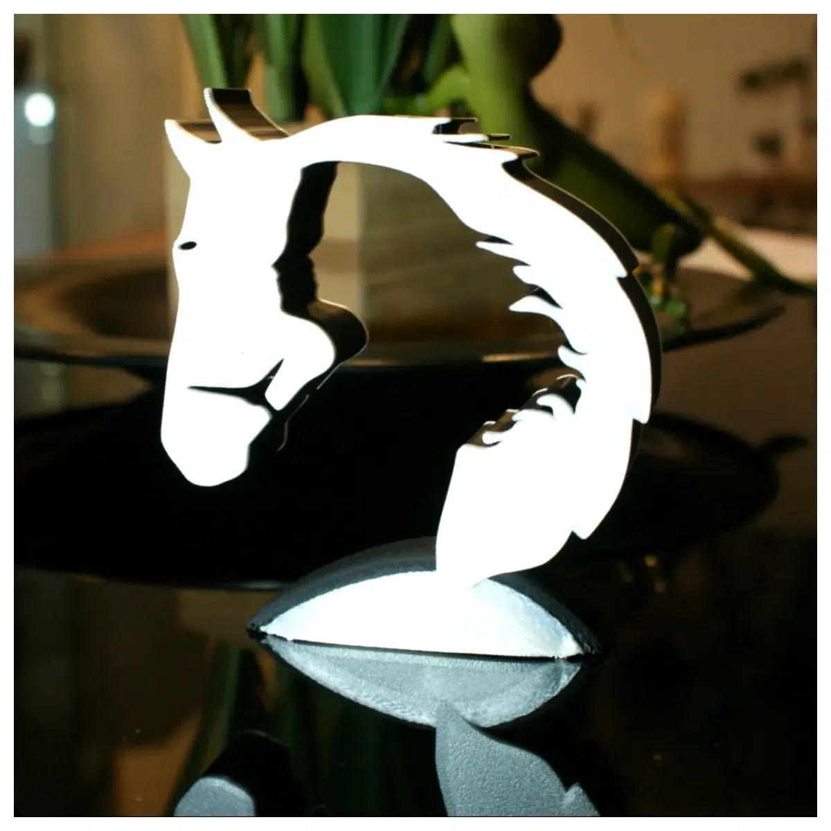 The Equestrian Statue of Liberty Statue Sculpture Model Art Decor Black White Statue Art Collectible