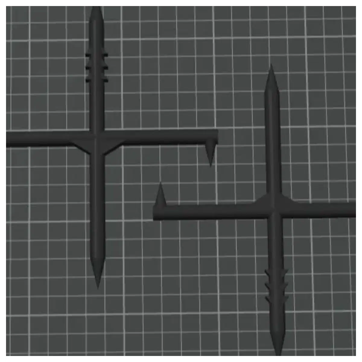 Grave Marker Stakes Grave Fixings Cemetery Maintenance Tombstone Accessories Cemetery Supplies Grave Stakes