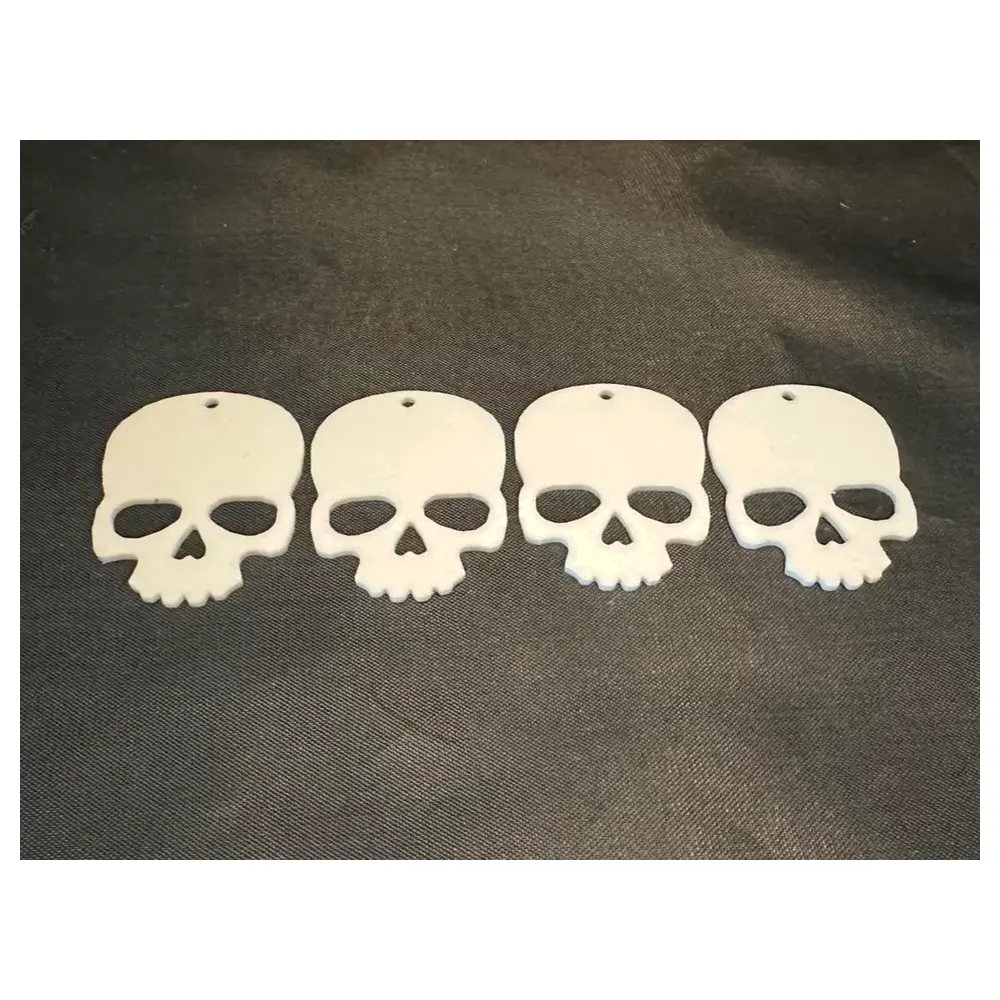 Skeleton Flower Wreath Halloween Christmas Decoration Festive Wreath Decorative Labels Holiday Gift