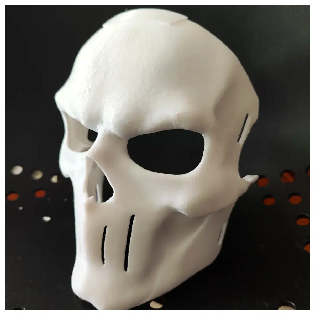 Etched Rose Gold Face Printer Accessories Easy 3D Printer Parts Model Printing Fast Assembly Components