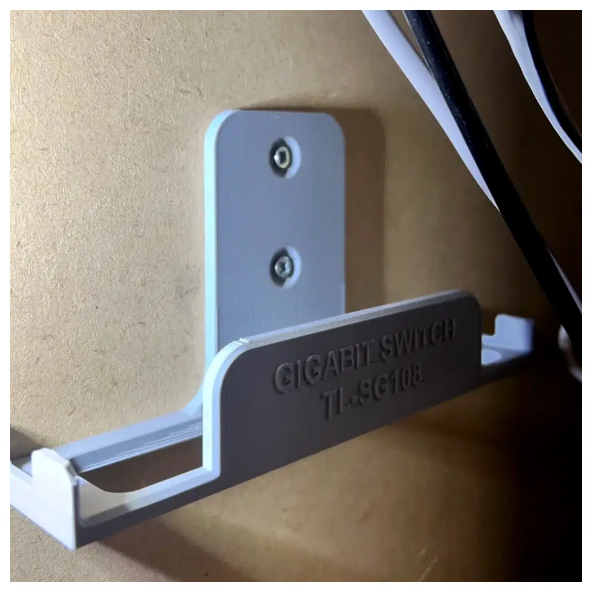 TP LINK GS108 Router Wall Mount Holder Installation Bracket Support Router Rack Wall Fixing