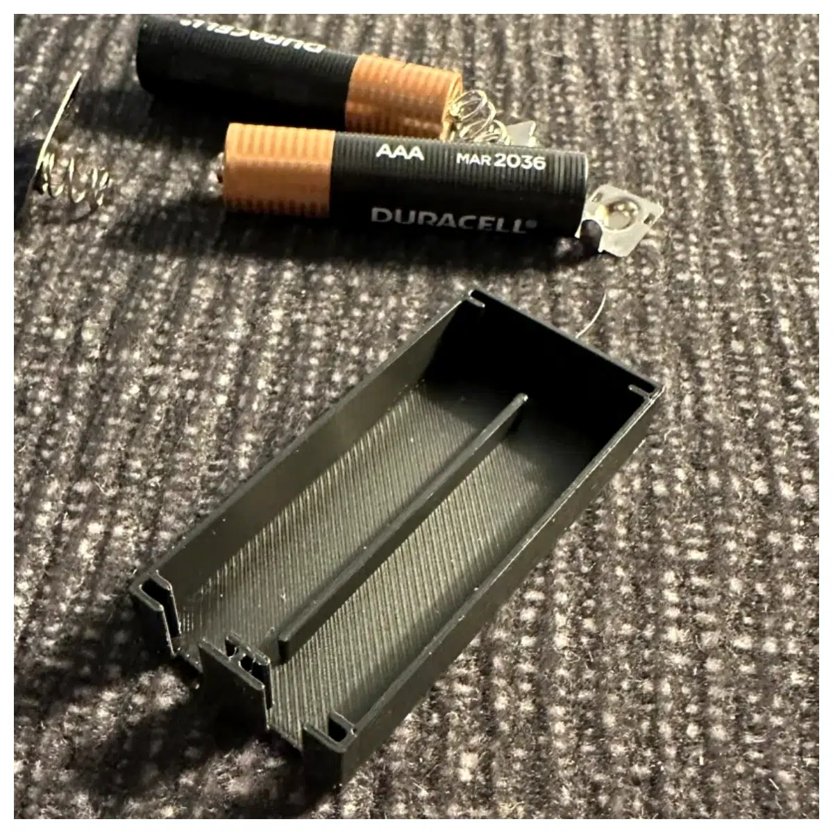 Double AAA Battery Series Holder Battery Fixation Power Tool Accessory Charger Support Battery Assembly Emergency Power