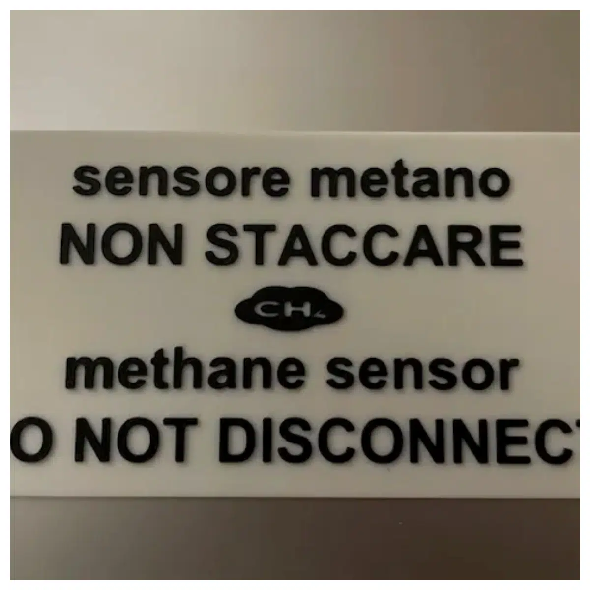 Methane Sensor Identification Detection Diagnosis Gas Monitoring Industrial Safety Alarm Device